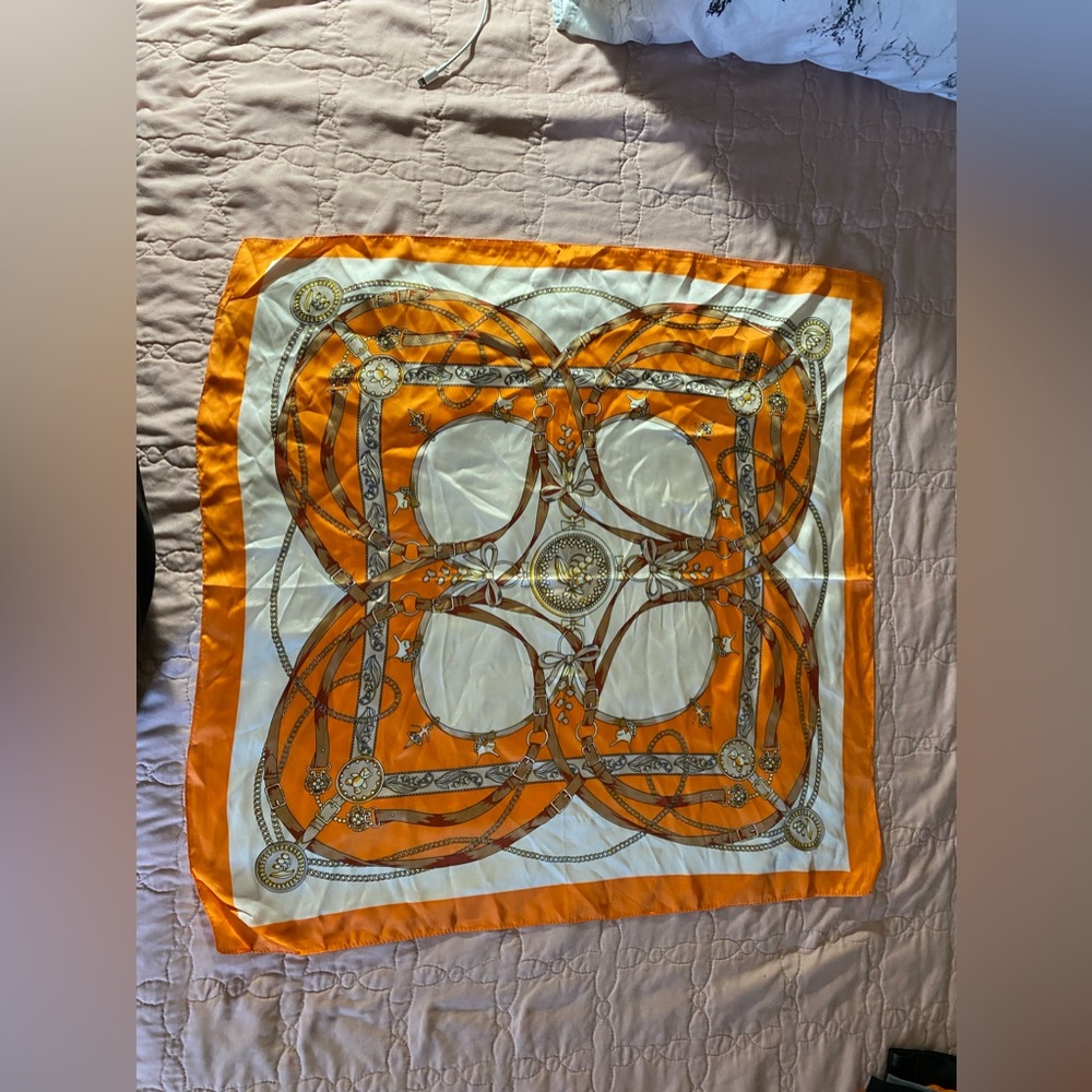 Silk headscarf